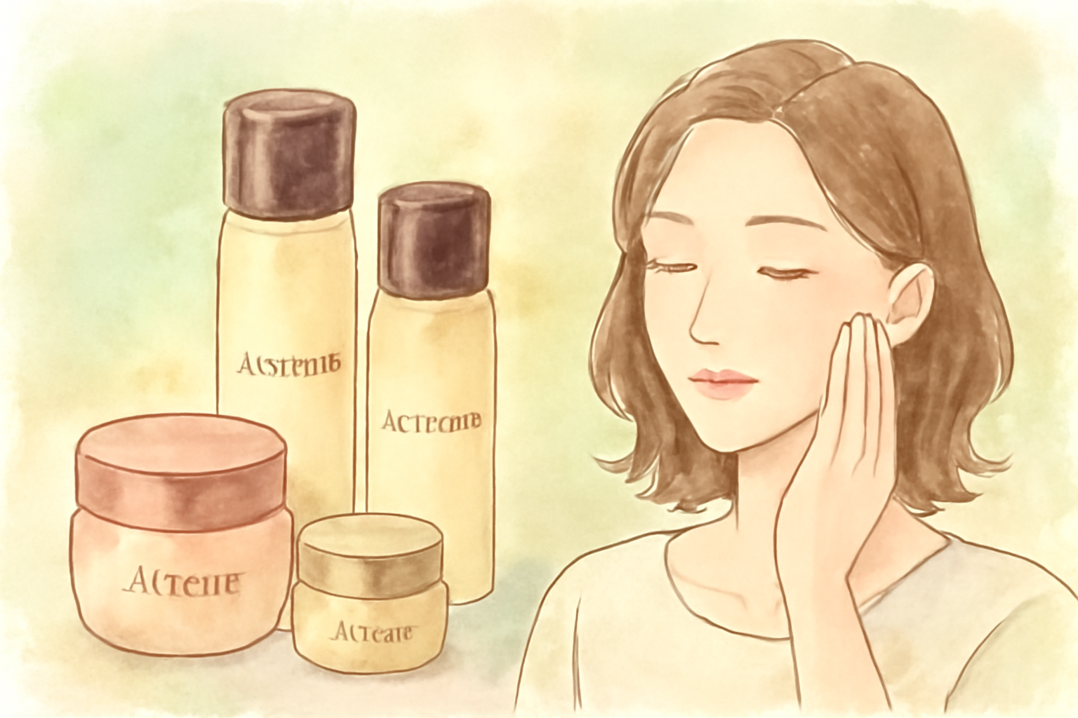 アテニアはベタつく？製品別の使用感と肌質別の感じ方を解説